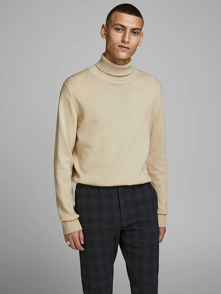 Jack & Jones Pullover "Emil" In Beige 2 Jack & Jones Pullover "Emil" In Beige