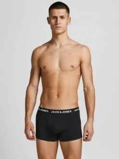 Jack & Jones Set 5er Pack Trunks Boxershorts Stretch Unterhose In Schwarz-3 -Trendiges Bekleidungsgeschäft jack and jones set 5er pack trunks boxershorts stretch unterhose in schwarz 3 2
