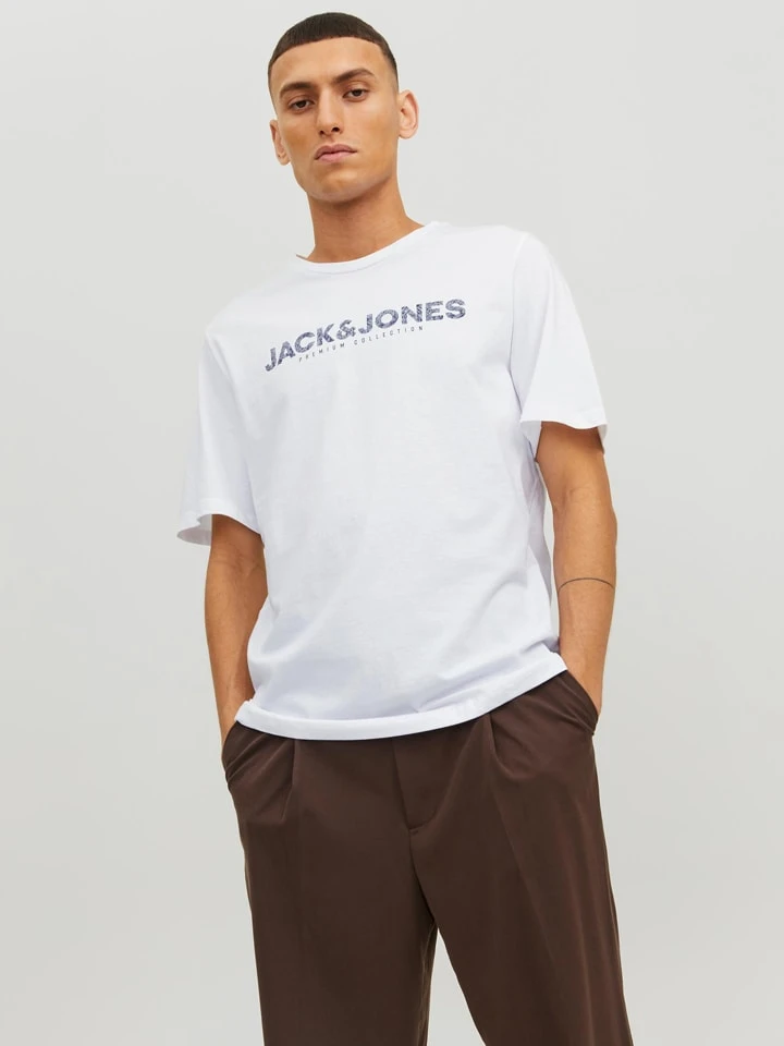 Jack & Jones Shirt "Booster" In Weiß 4 Jack & Jones Shirt "Booster" In Weiß – Bild 2