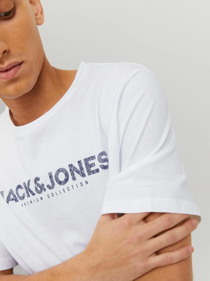 Jack & Jones Shirt "Booster" In Weiß 7 Jack & Jones Shirt "Booster" In Weiß – Bild 5