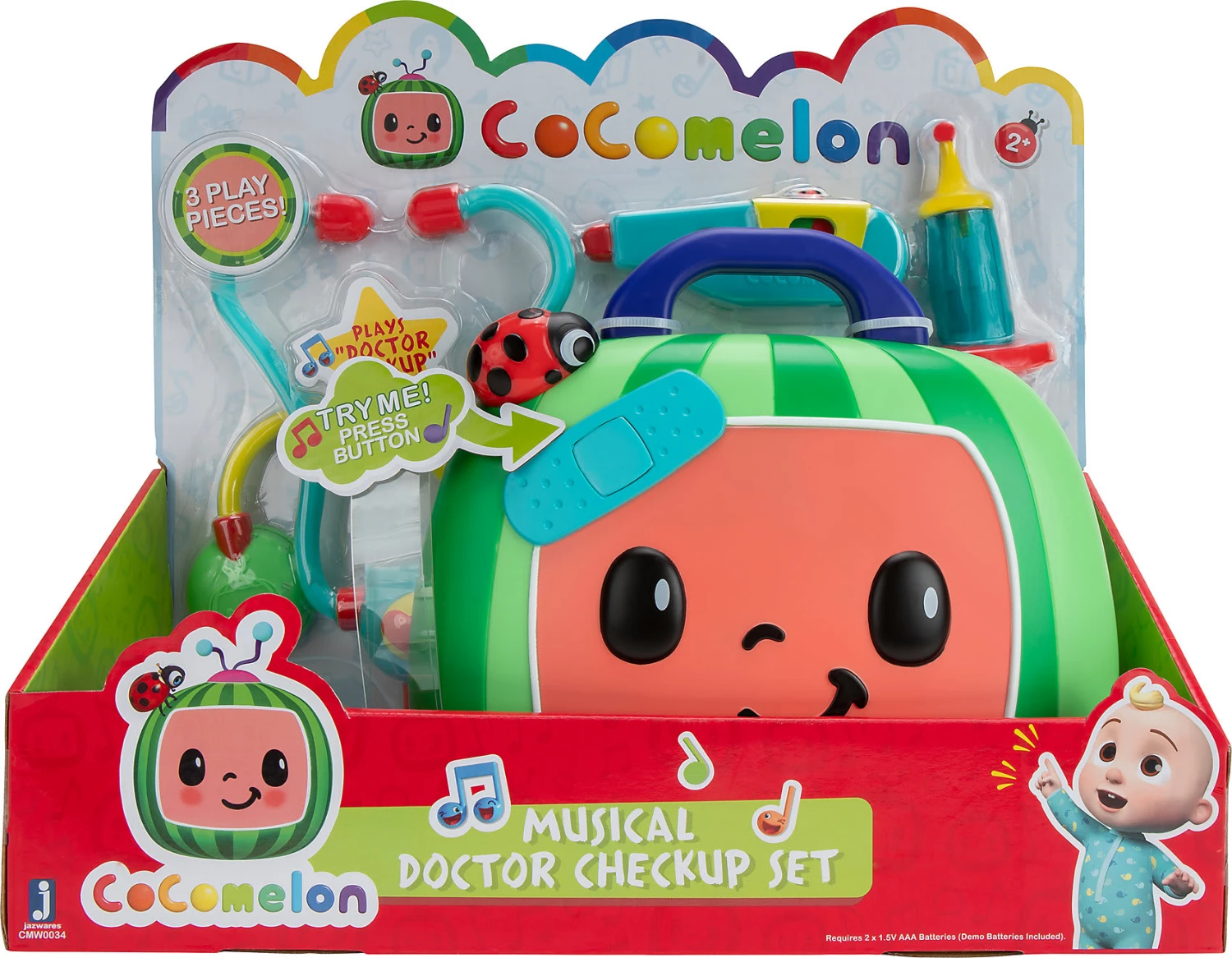 JAZWARES CoComelon - Mitsing-Doktorkoffer (deutsch) 4 JAZWARES CoComelon - Mitsing-Doktorkoffer (deutsch) – Bild 2