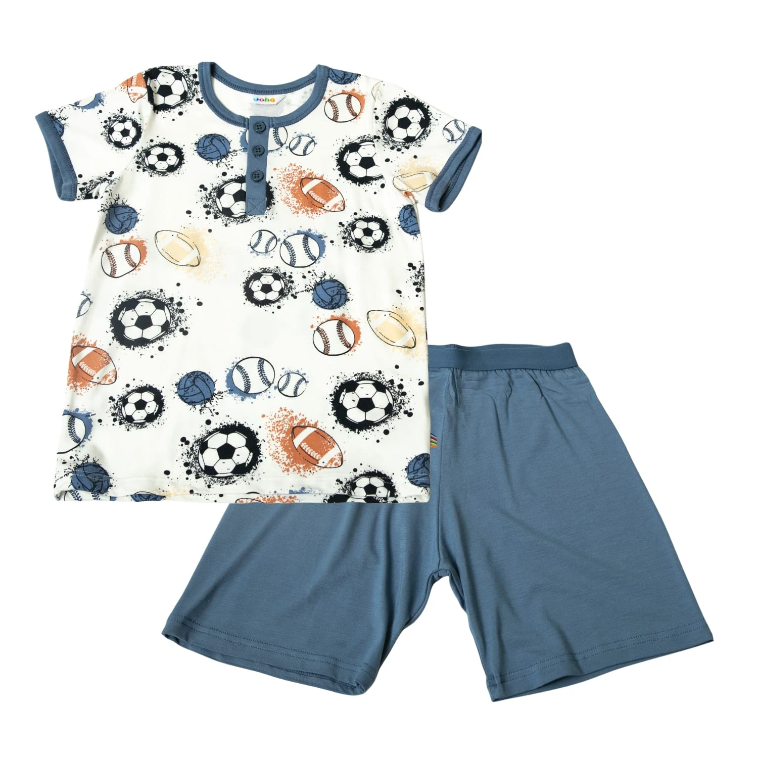 Joha Bambus Shorty In Blue 3 Joha Bambus Shorty In Blue