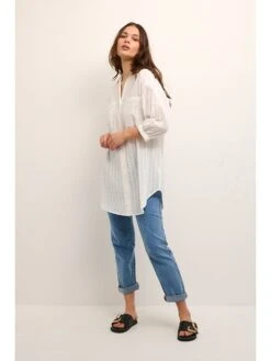 Kaffe Bluse "Juna" In Weiß 11 Kaffe Bluse "Juna" In Weiß -Trendiges Bekleidungsgeschäft kaffe bluse juna in weiss 3
