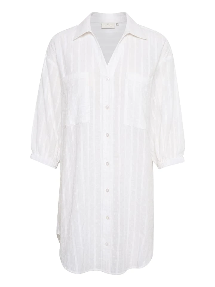 Kaffe Bluse "Juna" In Weiß 3 Kaffe Bluse "Juna" In Weiß