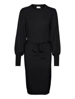 Kaffe Strickkleid In Schwarz