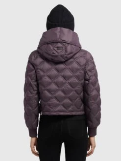 Khujo Steppjacke "Adore" In Lila -Trendiges Bekleidungsgeschäft khujo steppjacke adore in lila 2