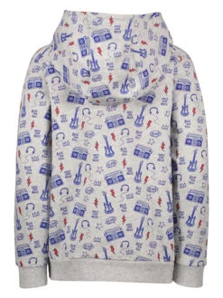 Hoodie In Hellgrau/ Blau -Trendiges Bekleidungsgeschäft lamino hoodie in hellgrau blau 2