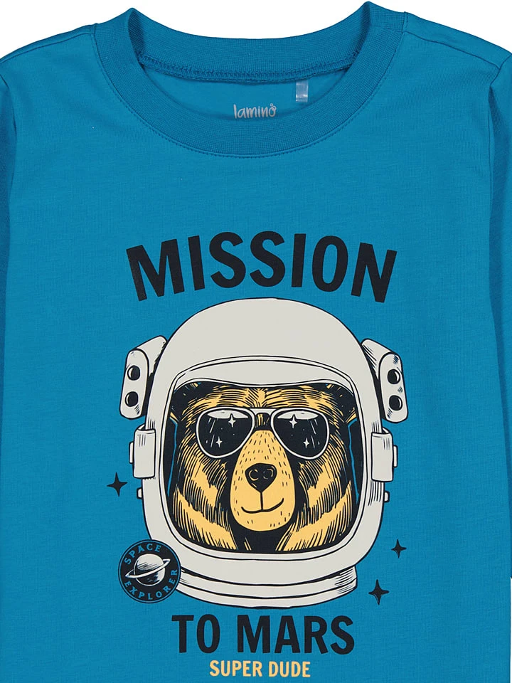 Longsleeve In Blau 5 Longsleeve In Blau – Bild 3