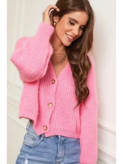 Cardigan In Pink 10 Cardigan In Pink -Trendiges Bekleidungsgeschäft larmoire de suzette cardigan in pink 3