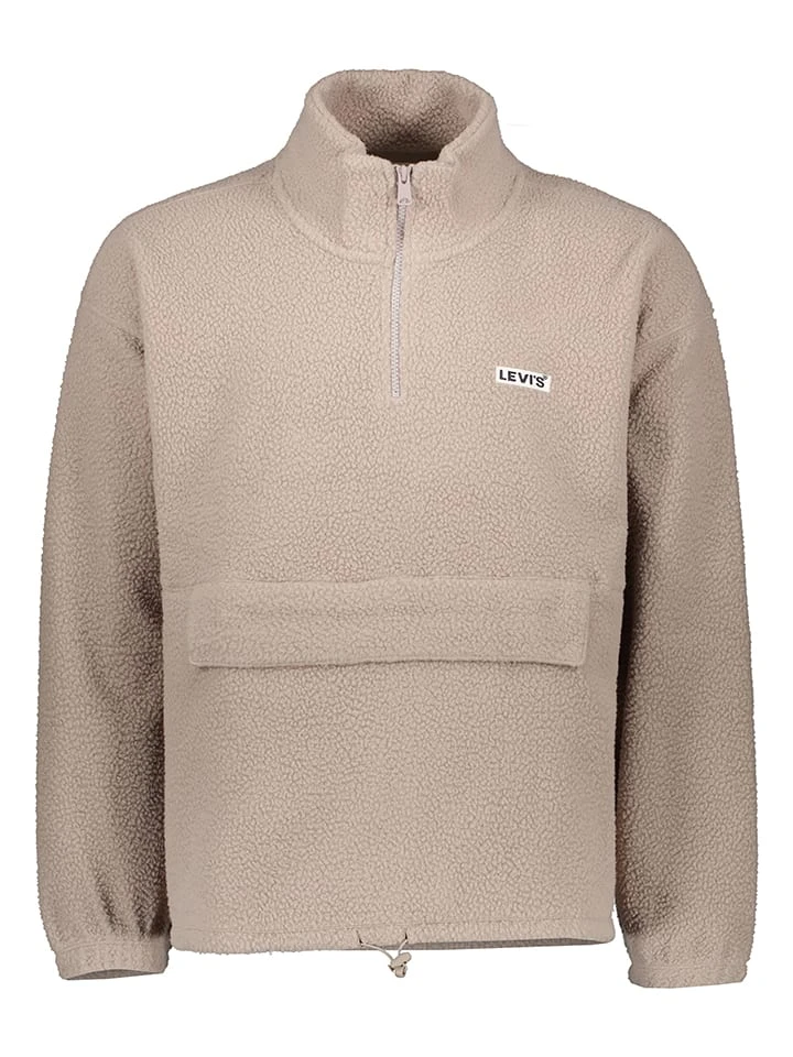 Fleecepullover In Beige 3 Fleecepullover In Beige