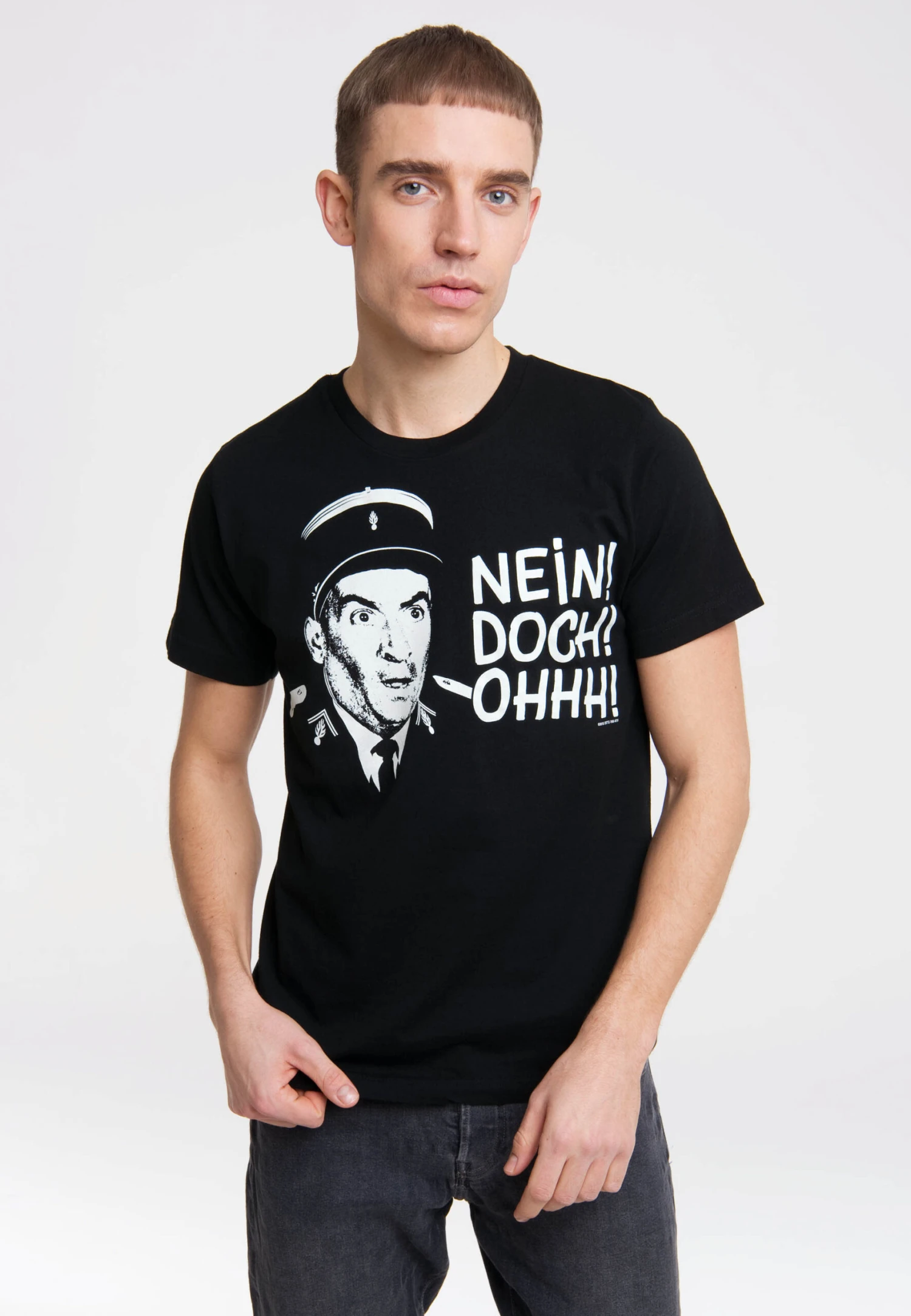 Logoshirt T-Shirt Le Gendarme De Saint-Tropez - Nein! Doch! Ohhh! In Schwarz 4 Logoshirt T-Shirt Le Gendarme De Saint-Tropez - Nein! Doch! Ohhh! In Schwarz – Bild 2