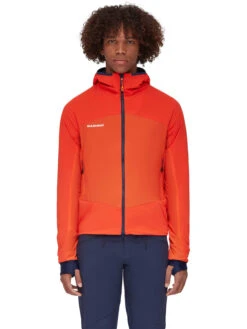 Mammut Übergangsjacke "Taiss" In Orange -Trendiges Bekleidungsgeschäft mammut ubergangsjacke taiss in orange 1