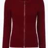 Marie Lund Strickjacke In Bordeaux -Trendiges Bekleidungsgeschäft marie lund strickjacke in bordeaux