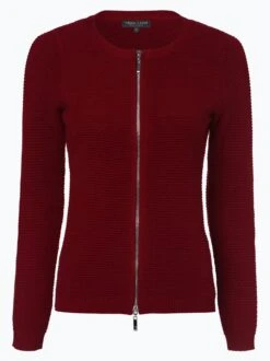 Marie Lund Strickjacke In Bordeaux