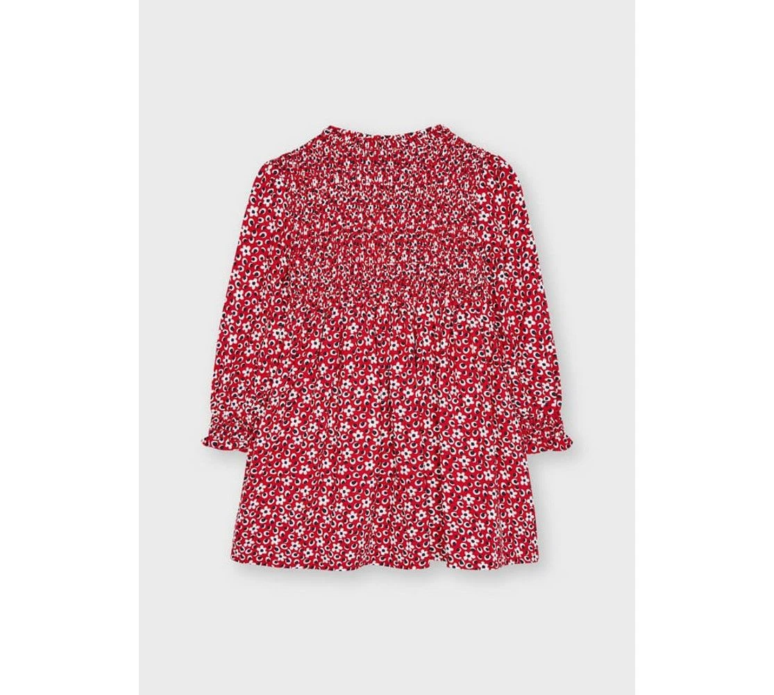 Mayoral A-Shape Kleid In Rot 4 Mayoral A-Shape Kleid In Rot – Bild 2