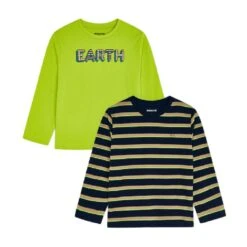 Mayoral Langarmshirt 2er Pack In Birne