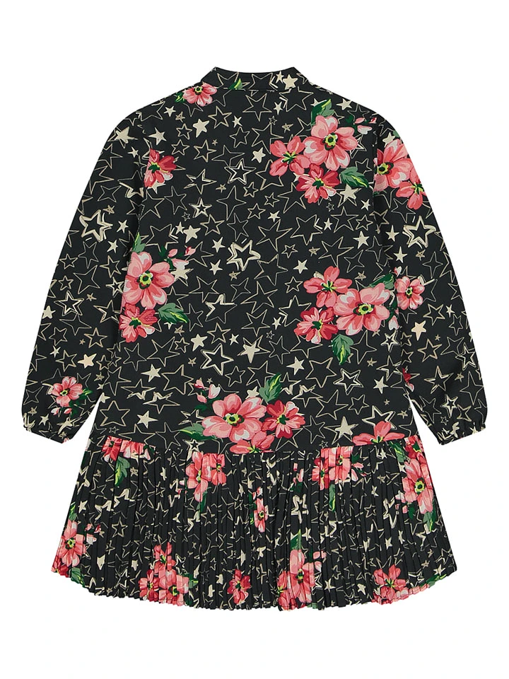 Kleid In Grün/ Schwarz/ Rosa 4 Kleid In Grün/ Schwarz/ Rosa – Bild 2