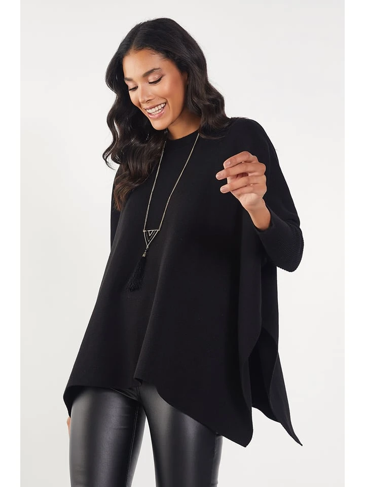 Poncho In Schwarz 3 Poncho In Schwarz