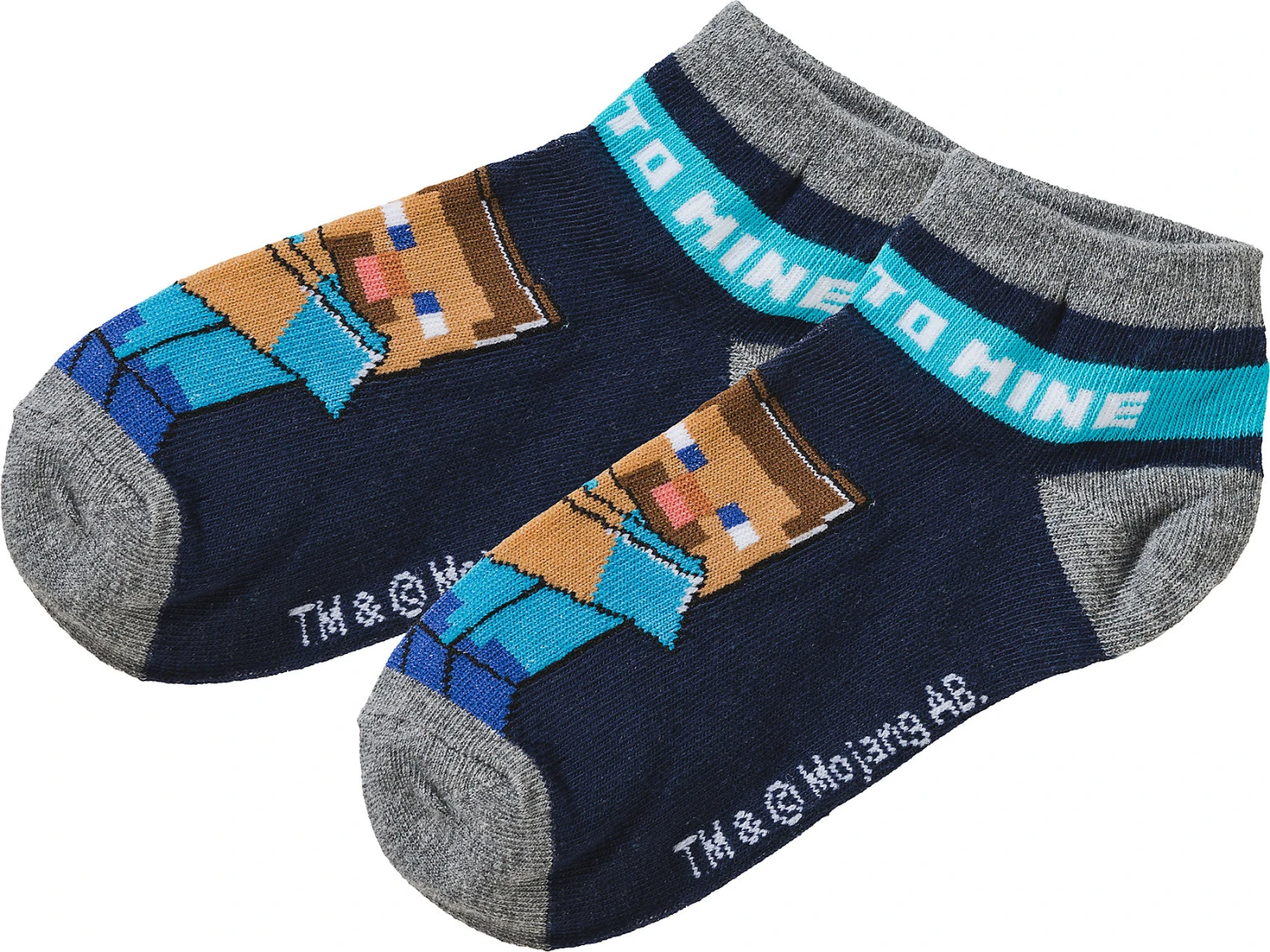 Minecraft Sneakersocken 4 Minecraft Sneakersocken – Bild 2