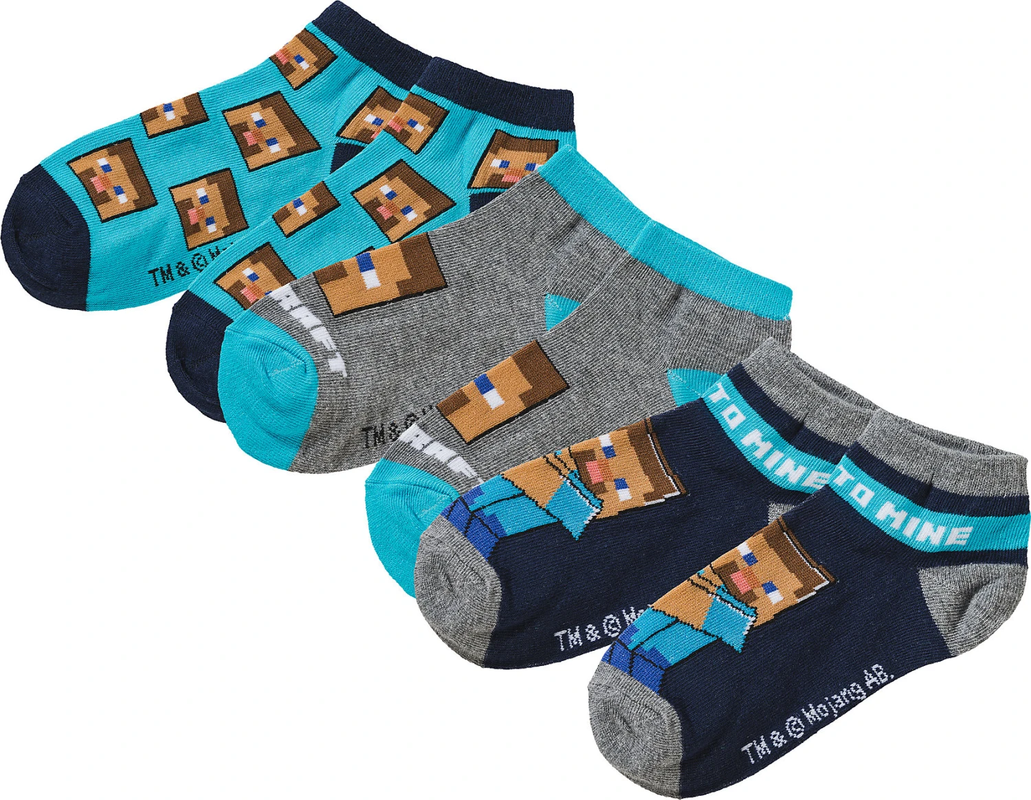 Minecraft Sneakersocken 3 Minecraft Sneakersocken