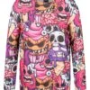 Mr GUGU & MISS GO Sweater Zombie Ice Cream In Glam Pink 1 Mr GUGU & MISS GO Sweater Zombie Ice Cream In Glam Pink -Trendiges Bekleidungsgeschäft mr gugu and miss go sweater zombie ice cream in glam pink