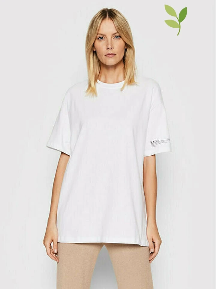 NA-KD Shirt In Weiß 3 NA-KD Shirt In Weiß