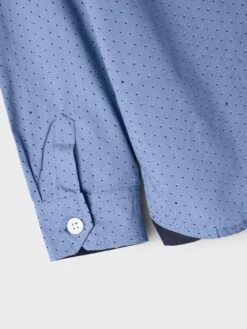 NAME IT Hemd Mit Fliege Langarm In Serenity -Trendiges Bekleidungsgeschäft name it hemd mit fliege langarm in serenity 3