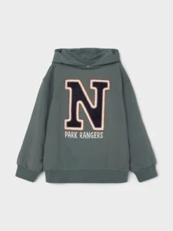 NAME IT Hoodie "Olav" In Grün