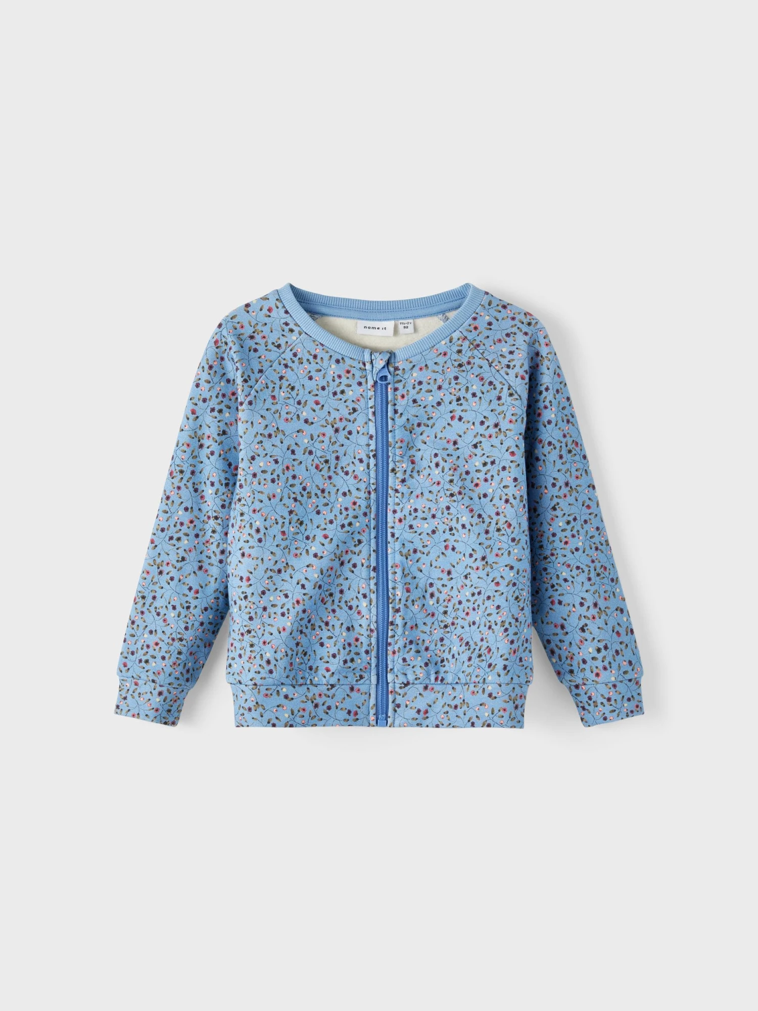 NAME IT Strickjacke. Langarm. Rundhals Blau 5 NAME IT Strickjacke. Langarm. Rundhals Blau – Bild 3