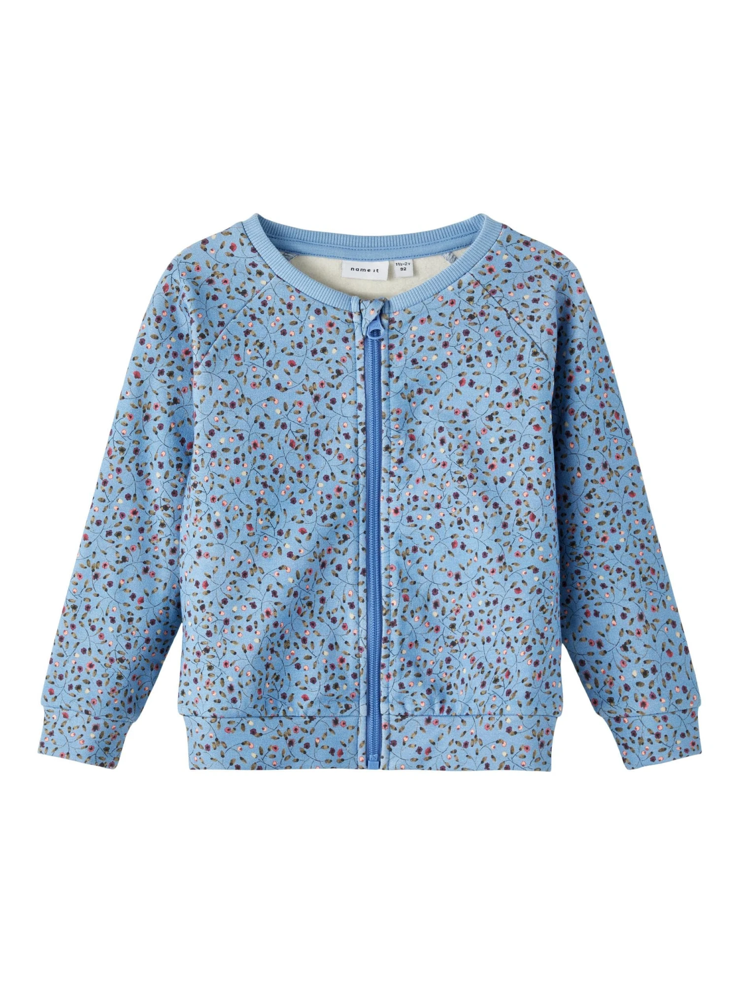 NAME IT Strickjacke. Langarm. Rundhals Blau 3 NAME IT Strickjacke. Langarm. Rundhals Blau