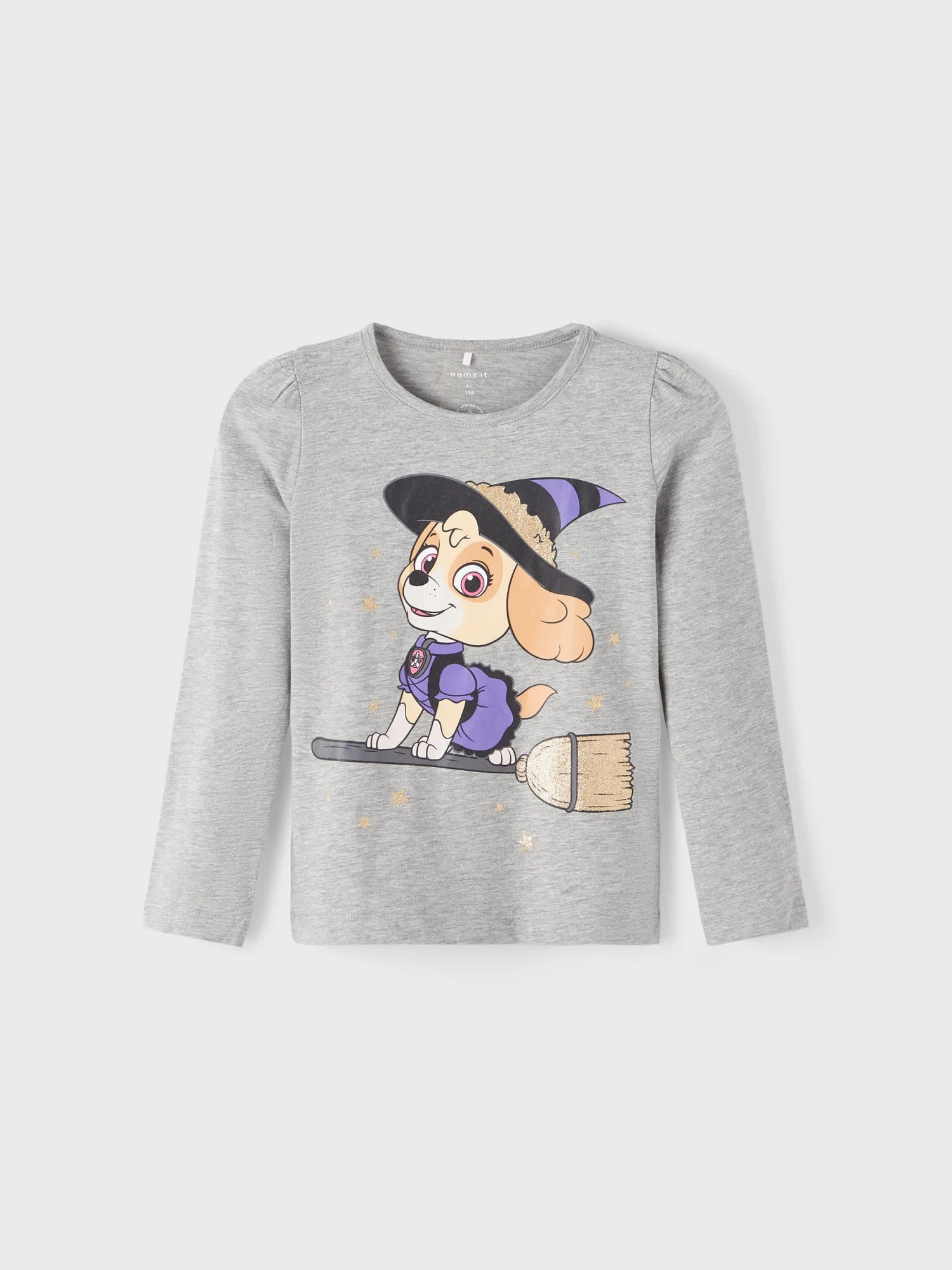 NAME IT T-Shirt - Langarm - Rundhals Grey Melange 5 NAME IT T-Shirt - Langarm - Rundhals Grey Melange – Bild 3