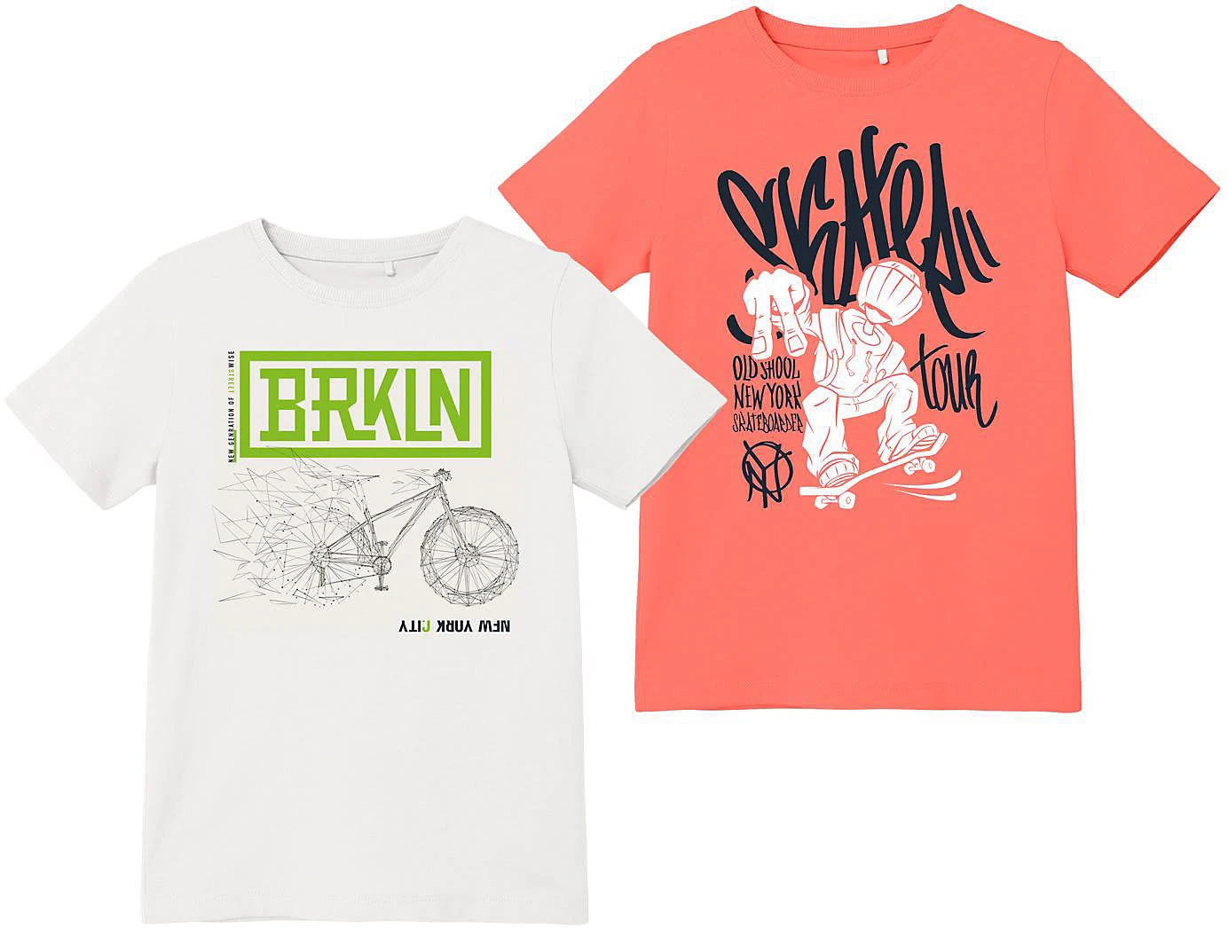 NAME IT T-Shirt NKMVICTOR Doppelpack 3 NAME IT T-Shirt NKMVICTOR Doppelpack