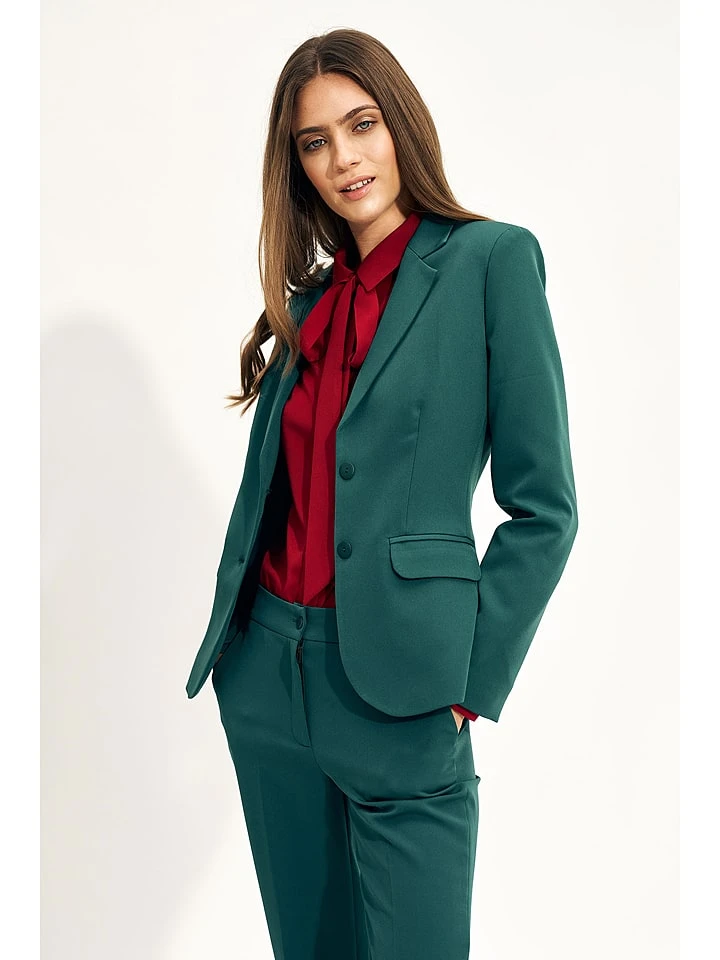Blazer In Dunkelgrün 5 Blazer In Dunkelgrün – Bild 3