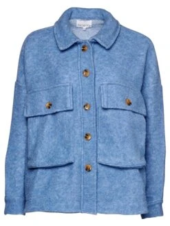 Wolljacke "Celine" In Blau