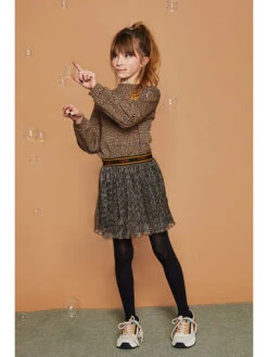 Kleid In Beige/ Schwarz 7 Kleid In Beige/ Schwarz -Trendiges Bekleidungsgeschäft nono kleid in beige schwarz 2