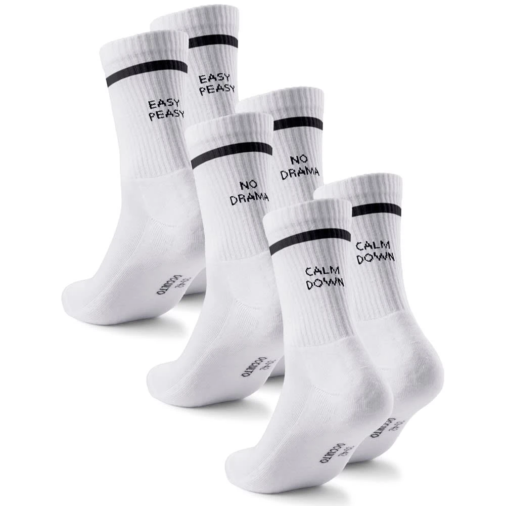 3er Pack Statement Tennis Socken Leo In Easy 3 3er Pack Statement Tennis Socken Leo In Easy