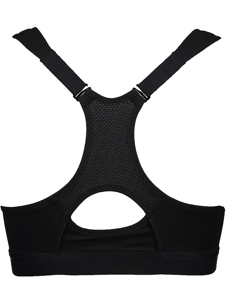 Odlo Sport-BH "Front Closure High" In Schwarz - High 4 Odlo Sport-BH "Front Closure High" In Schwarz - High – Bild 2