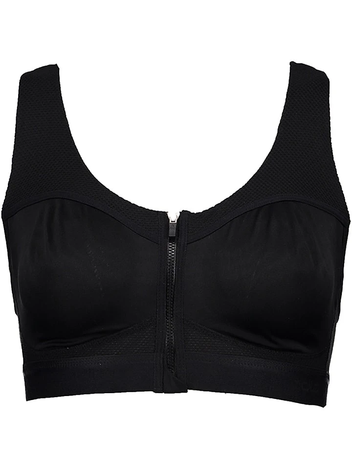 Odlo Sport-BH "Front Closure High" In Schwarz - High 3 Odlo Sport-BH "Front Closure High" In Schwarz - High