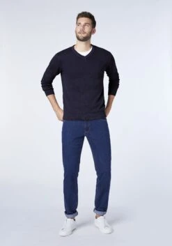 Strickpullover In Blau 11 Strickpullover In Blau -Trendiges Bekleidungsgeschäft oklahoma premium denim strickpullover in blau 2