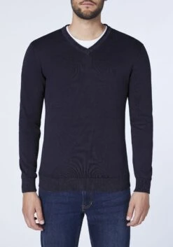 Strickpullover In Blau 13 Strickpullover In Blau -Trendiges Bekleidungsgeschäft oklahoma premium denim strickpullover in blau 4