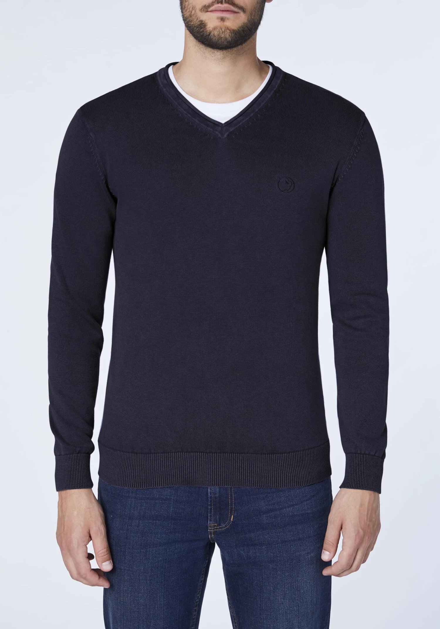 Strickpullover In Blau 7 Strickpullover In Blau – Bild 5