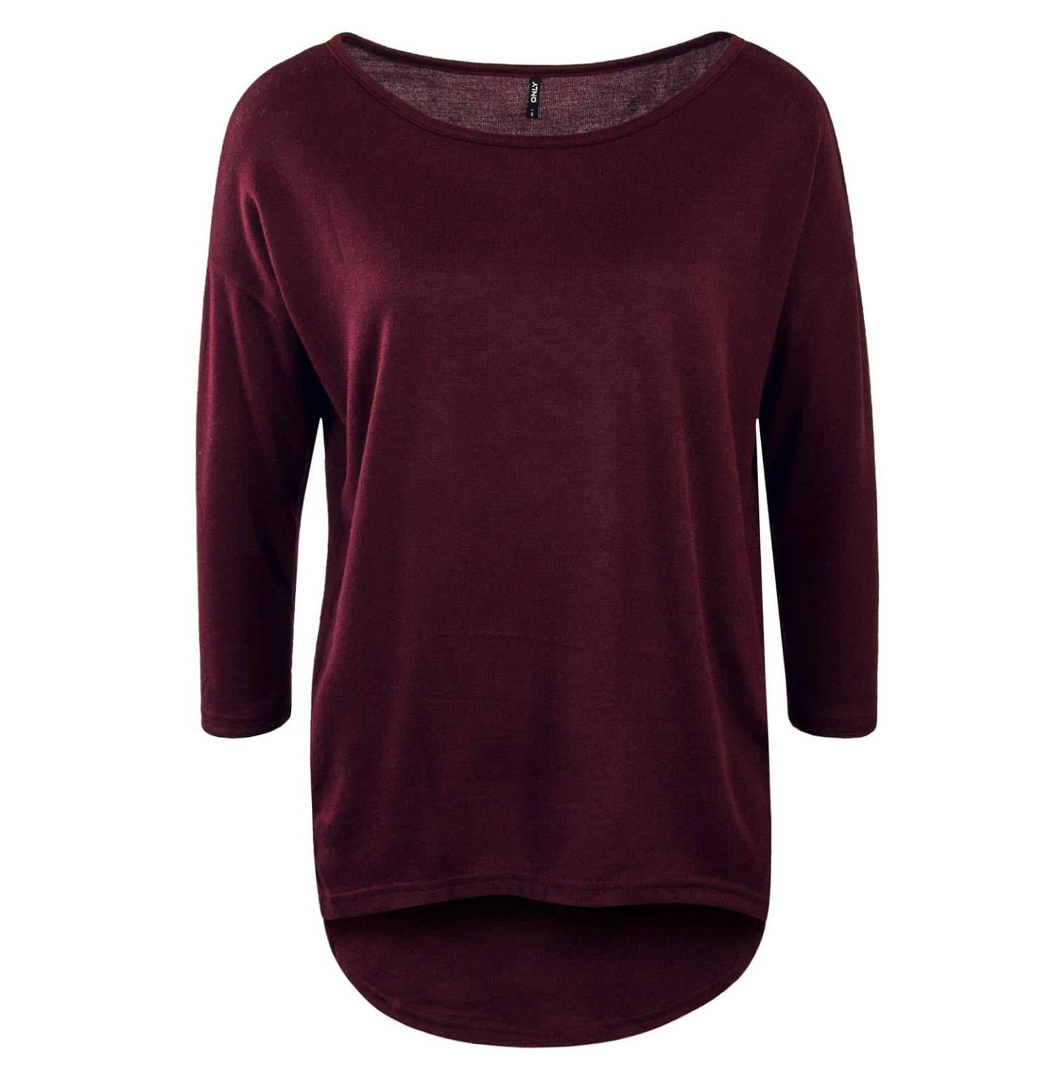 ONLY Longsleeve Elcos Bordeaux 4 ONLY Longsleeve Elcos Bordeaux – Bild 2