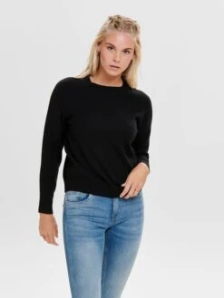 ONLY Pullover "Lesly" In Schwarz 9 ONLY Pullover "Lesly" In Schwarz -Trendiges Bekleidungsgeschäft only pullover lesly in schwarz 2