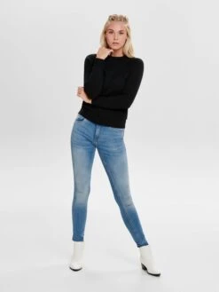 ONLY Pullover "Lesly" In Schwarz 10 ONLY Pullover "Lesly" In Schwarz -Trendiges Bekleidungsgeschäft only pullover lesly in schwarz 3