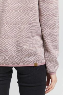 OXMO Fleecejacke In Rosa -Trendiges Bekleidungsgeschäft oxmo fleecejacke in rosa 4