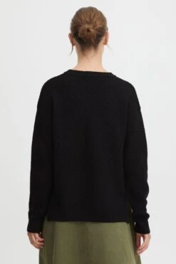 OXMO Strickpullover In Schwarz 10 OXMO Strickpullover In Schwarz -Trendiges Bekleidungsgeschäft oxmo strickpullover in schwarz 2