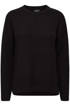 OXMO Strickpullover In Schwarz 13 OXMO Strickpullover In Schwarz -Trendiges Bekleidungsgeschäft oxmo strickpullover in schwarz 5