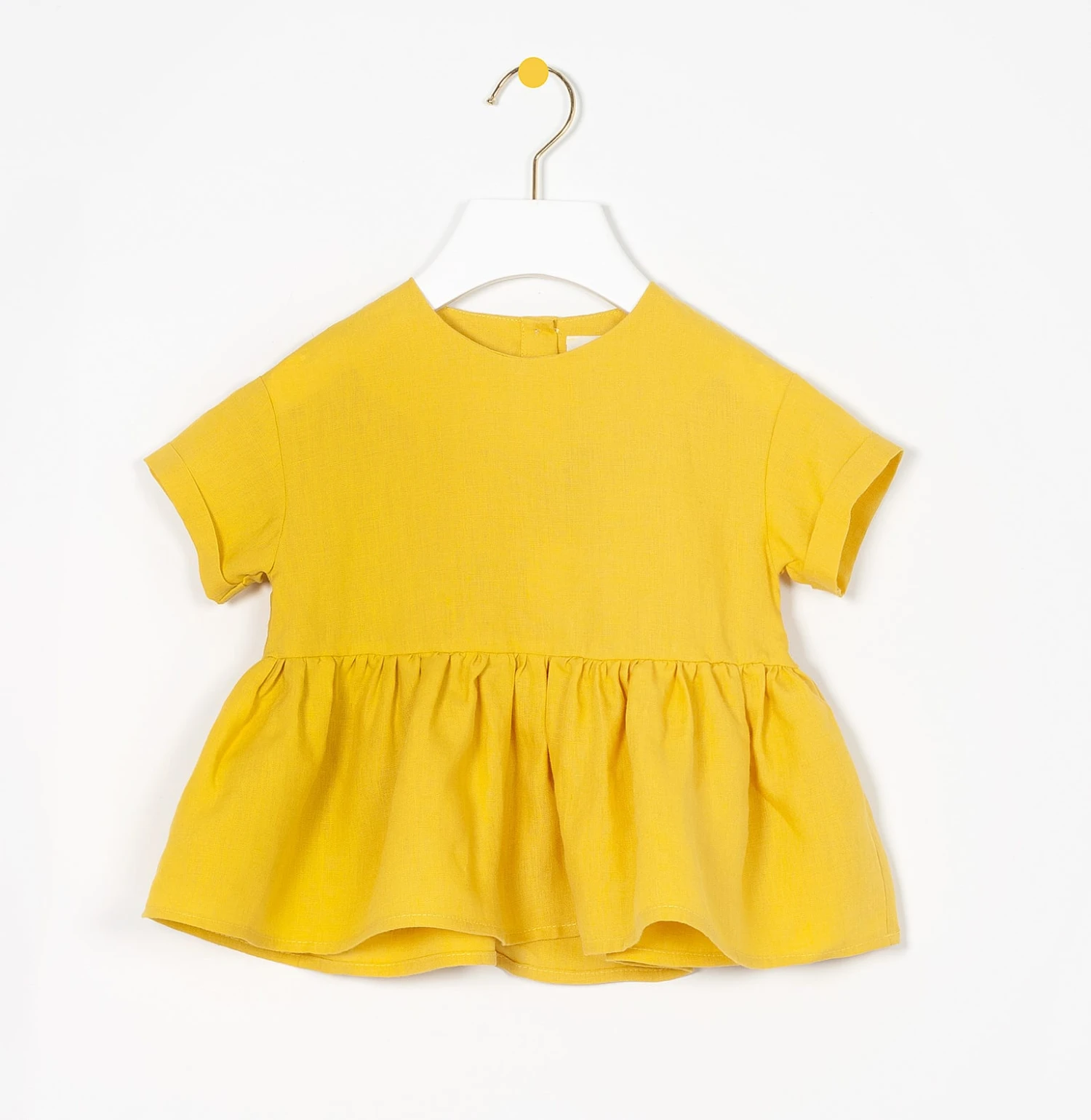 Leinenbluse "sunny" In Gelb 3 Leinenbluse "sunny" In Gelb