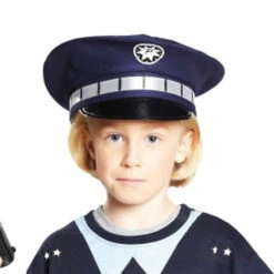 Blaue Polizeimütze