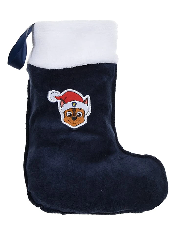 2tlg. Set: Pyjama Und Weihnachtsstrumpf "Paw Patrol" In Dunkelblau/ Rot 7 2tlg. Set: Pyjama Und Weihnachtsstrumpf "Paw Patrol" In Dunkelblau/ Rot – Bild 5